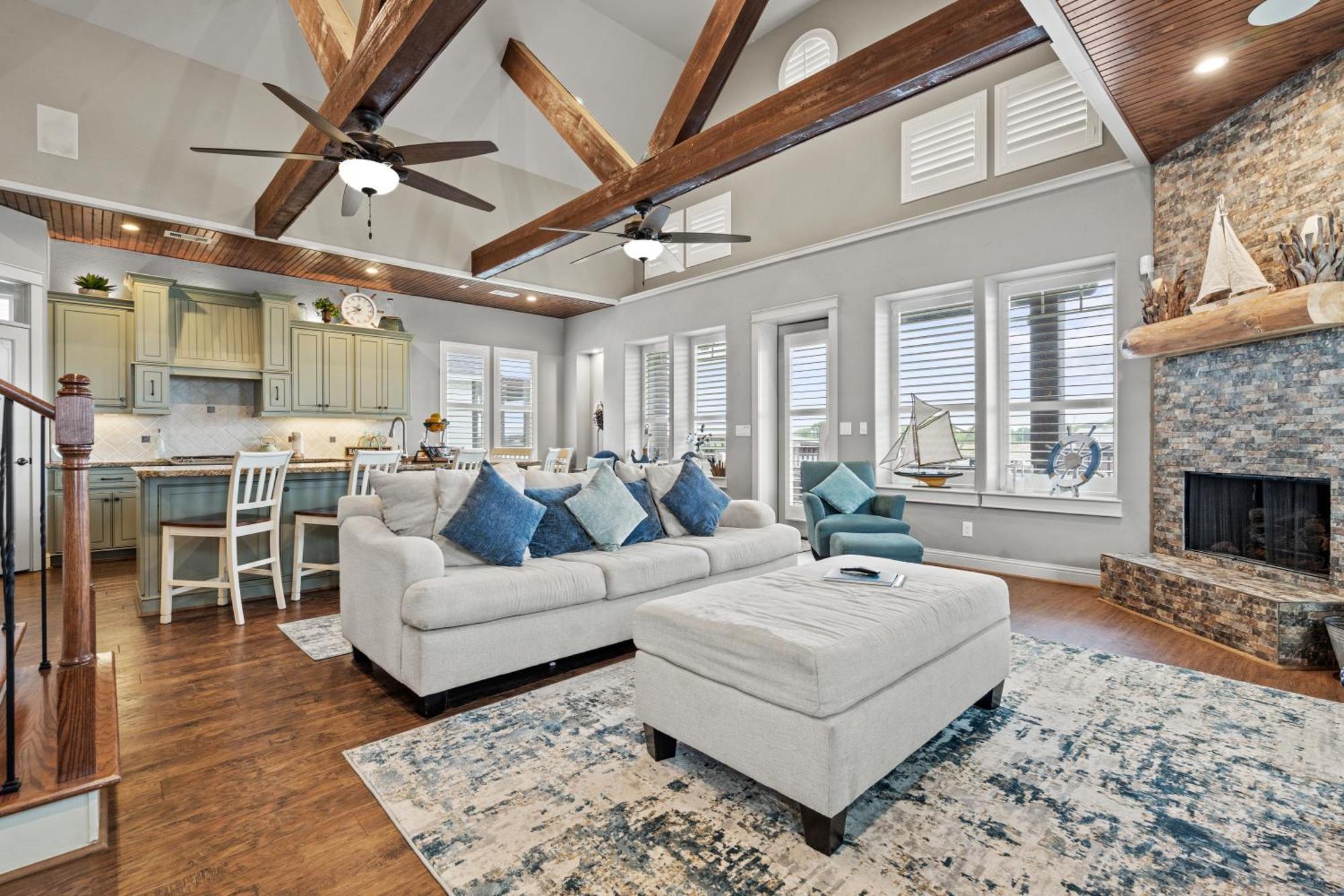 Luxury Waterfront Home Family And Pet Friendly Near Surfside Beach 11 Mins Freeport Exteriér fotografie