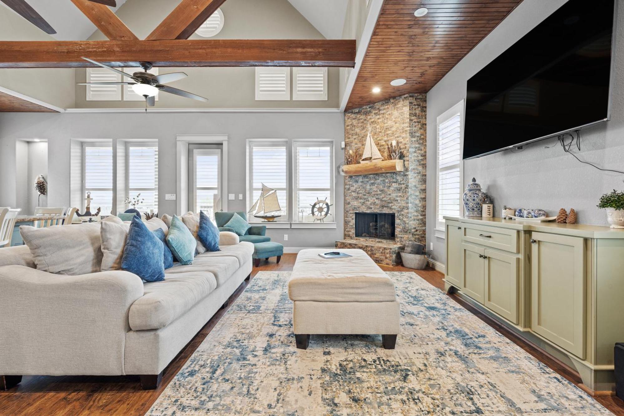 Luxury Waterfront Home Family And Pet Friendly Near Surfside Beach 11 Mins Freeport Exteriér fotografie